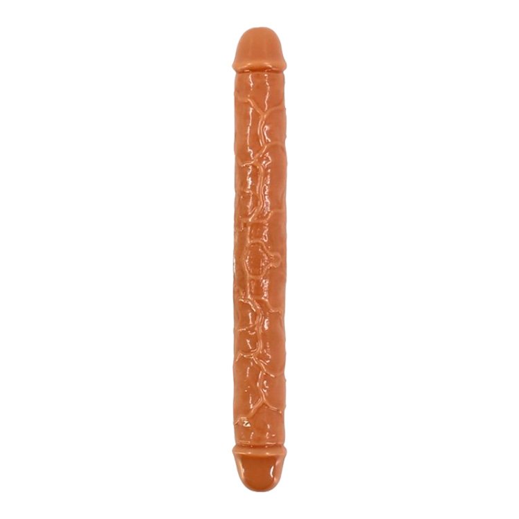 11_5 Two-Headed Jelly Dildo flesh