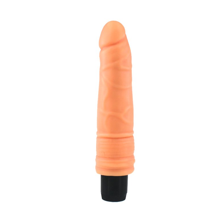 Realistic Dildos with Vibration 7_5 Inch - Flesh